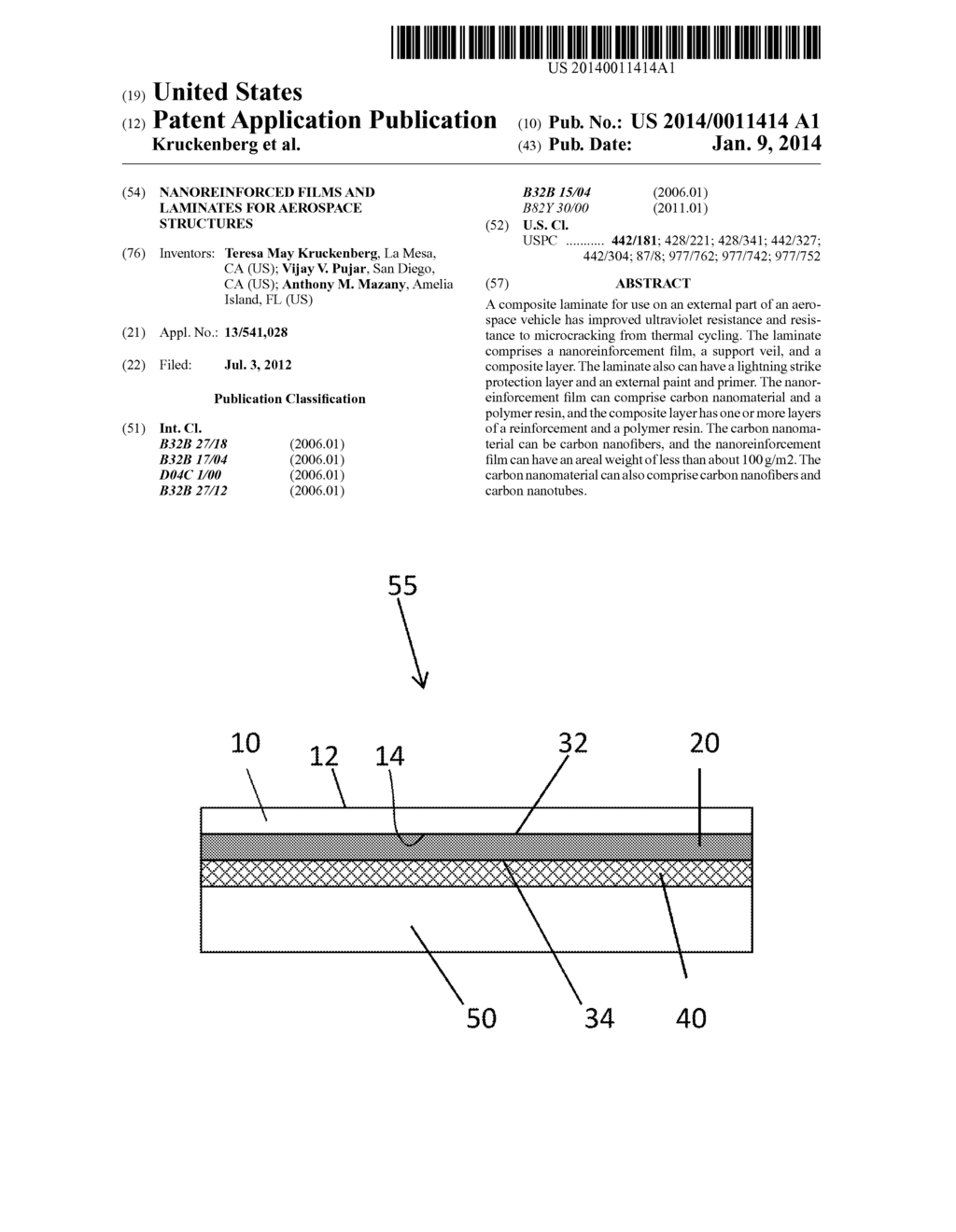 NANOREINFORCED FILMS AND LAMINATES FOR AEROSPACE STRUCTURES - diagram, schematic, and image 01