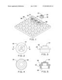 ELEMENT FOR A TOY INTERLOCKING CONSTRUCTION BLOCK SET diagram and image