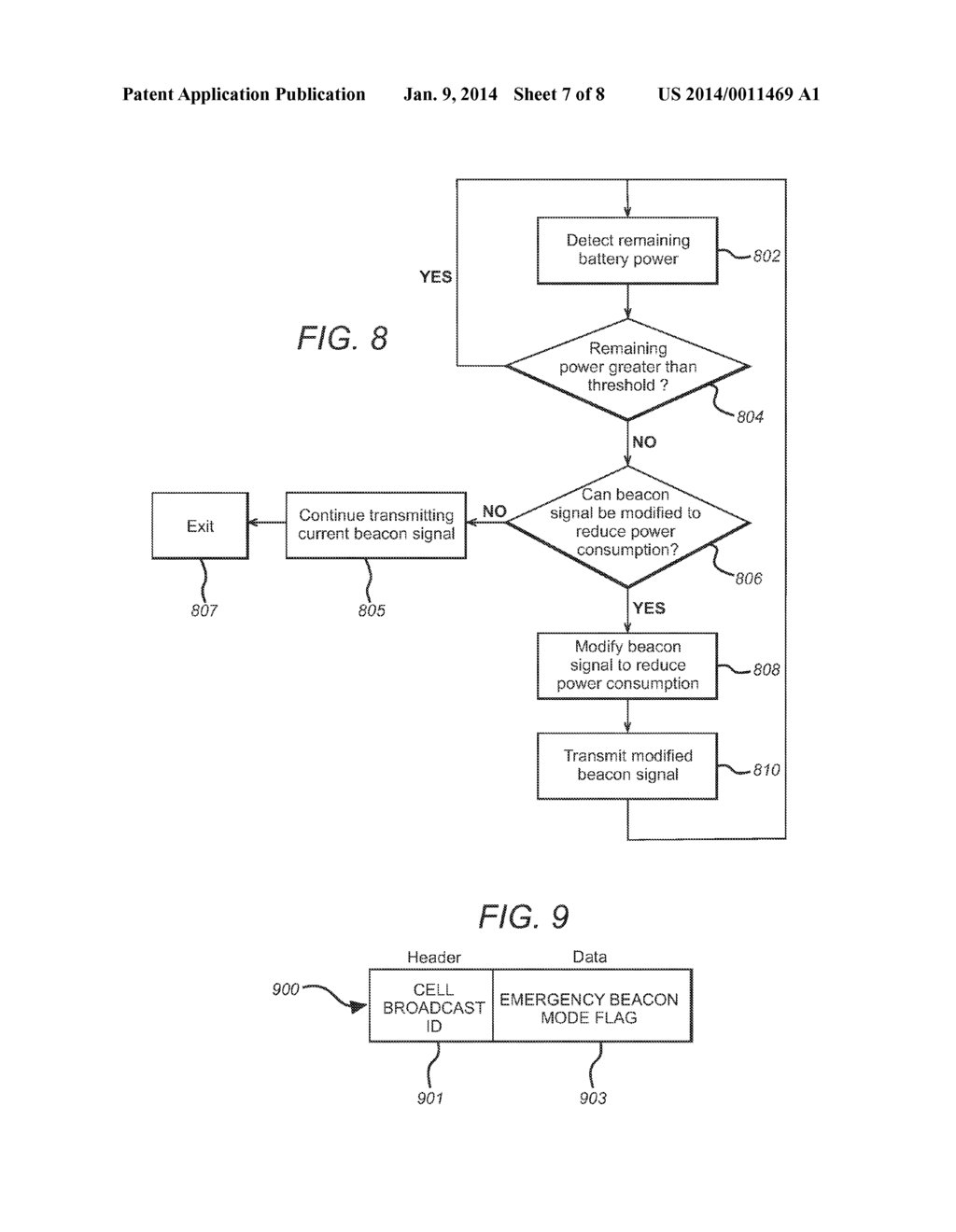 METHOD AND APPARATUS FOR ACTIVATING AN EMERGENCY BEACON SIGNAL - diagram, schematic, and image 08