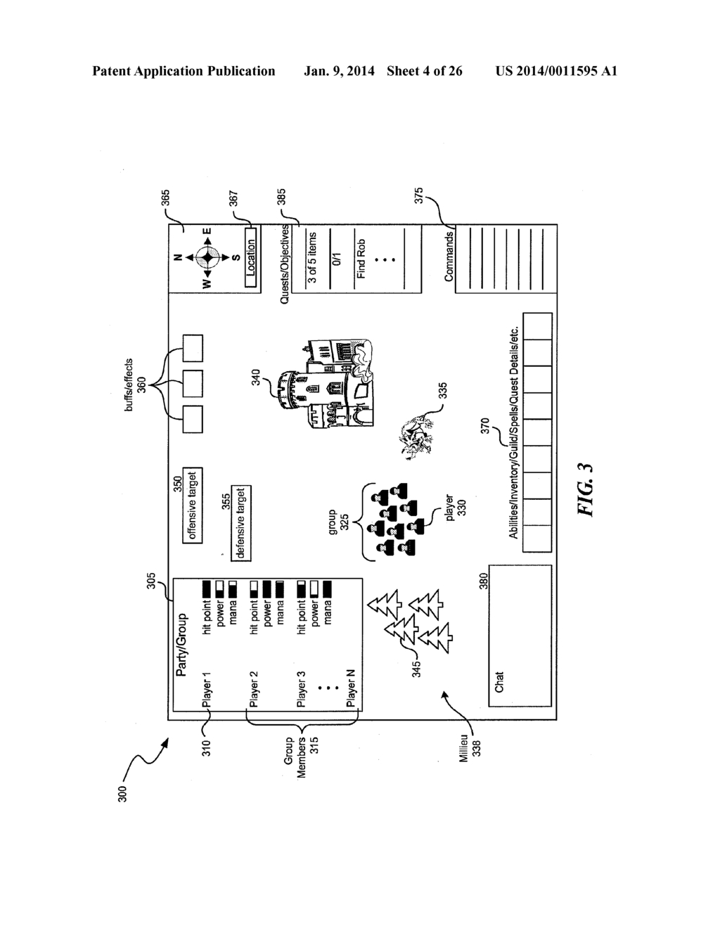 COLLABORATIVE ELECTRONIC GAME PLAY EMPLOYING PLAYER CLASSIFICATION AND     AGGREGATION - diagram, schematic, and image 05