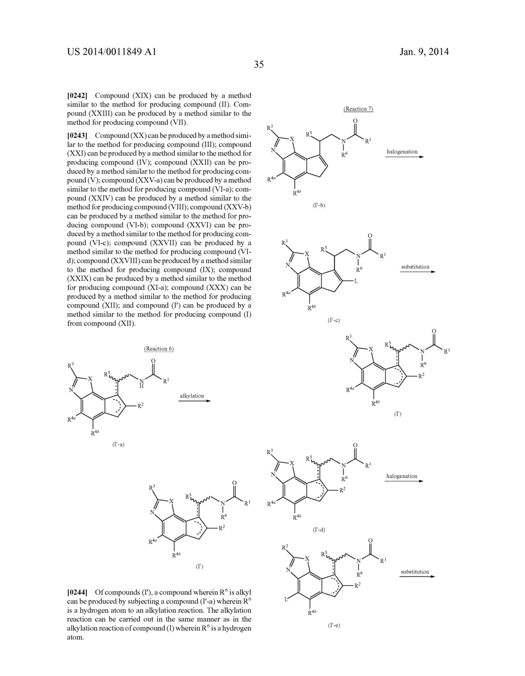 TRICYCLIC COMPOUND AND PHARMACEUTICAL USE THEREOF - diagram, schematic, and image 36