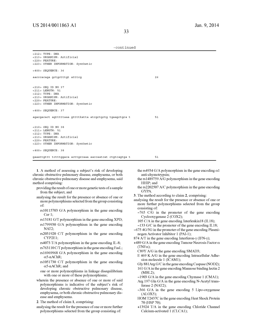 METHODS AND COMPOSITIONS FOR ASSESSMENT OF PULMONARY FUNCTION AND     DISORDERS - diagram, schematic, and image 34