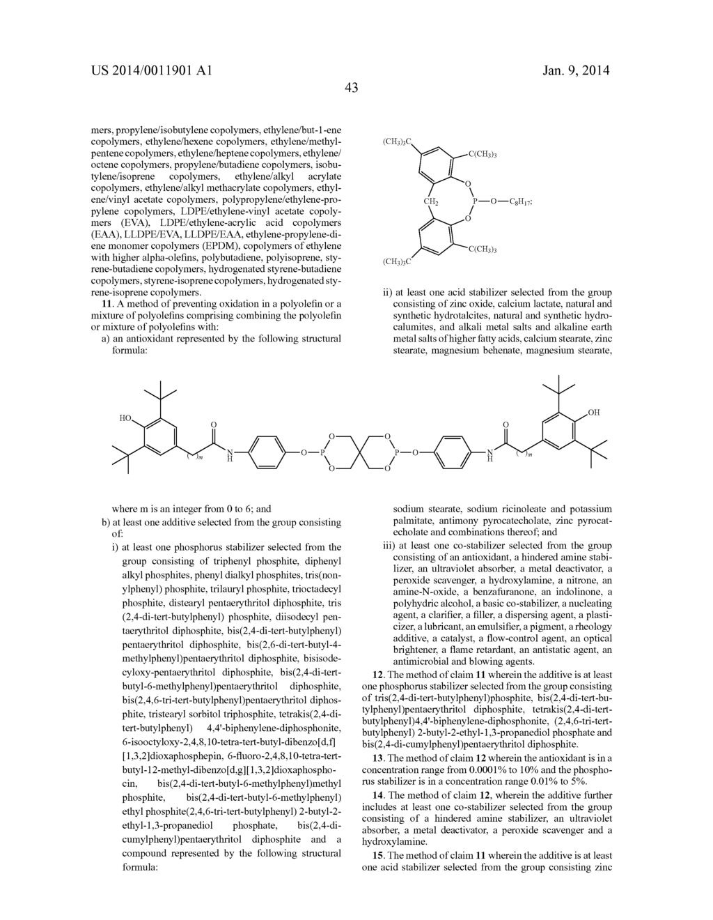 Stabilized Polyolefin Compositions - diagram, schematic, and image 46