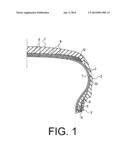 RUBBER COMPOSITION FOR USE IN TIRE TREADS diagram and image