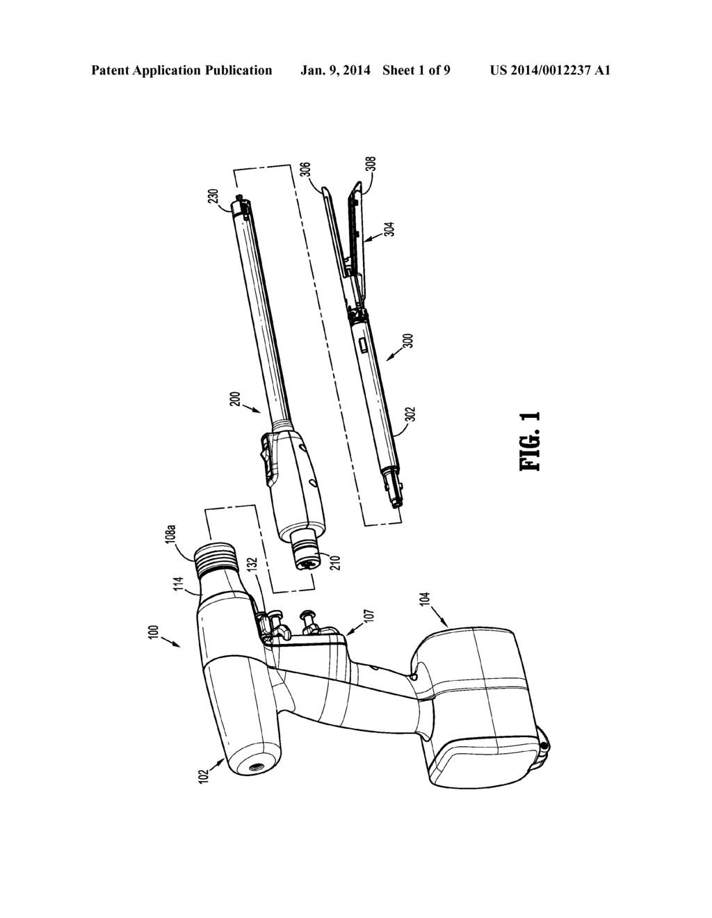 SURGICAL ADAPTER ASSEMBLIES FOR USE BETWEEN SURGICAL HANDLE ASSEMBLY AND     SURGICAL END EFFECTORS - diagram, schematic, and image 02