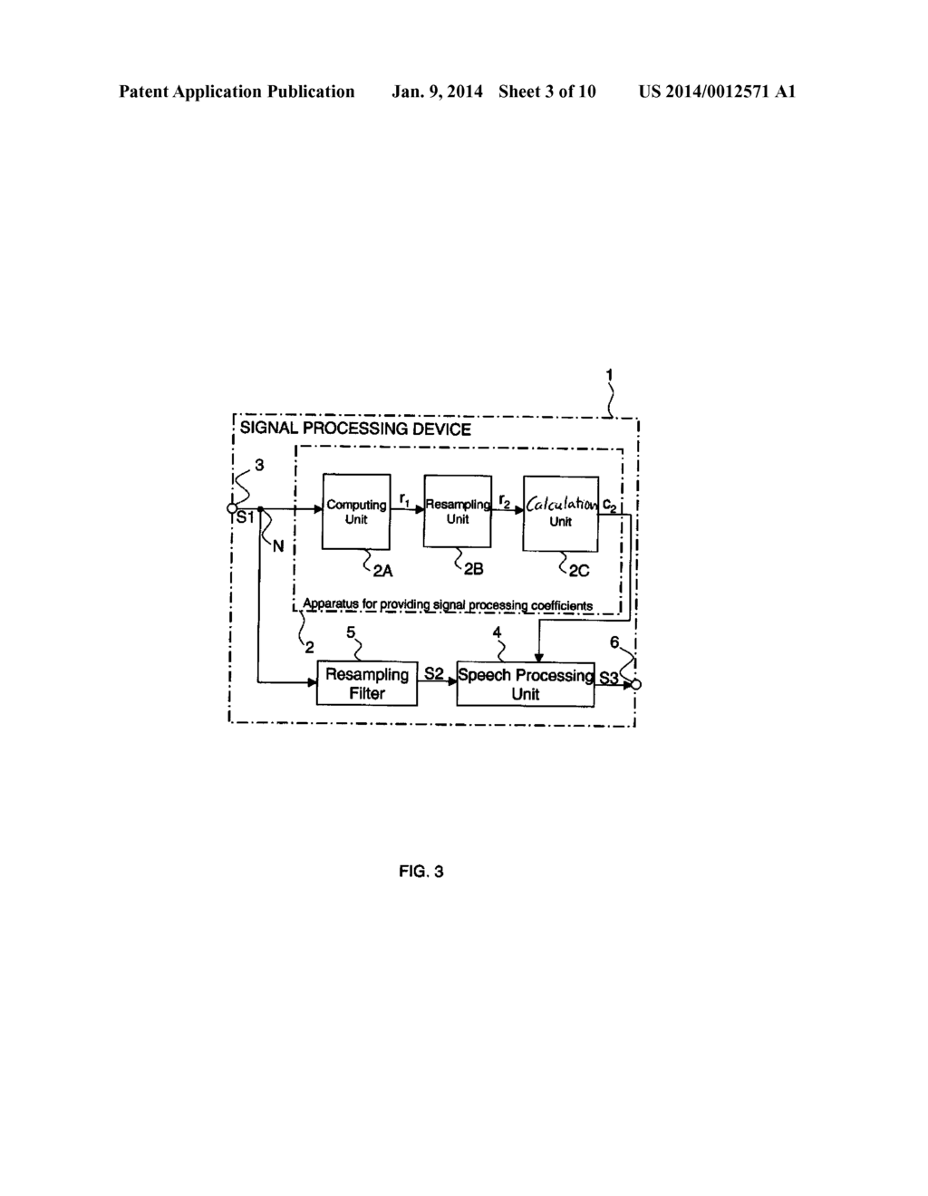 METHOD AND APPARATUS FOR PROVIDING SIGNAL PROCESSING COEFFICIENTS - diagram, schematic, and image 04