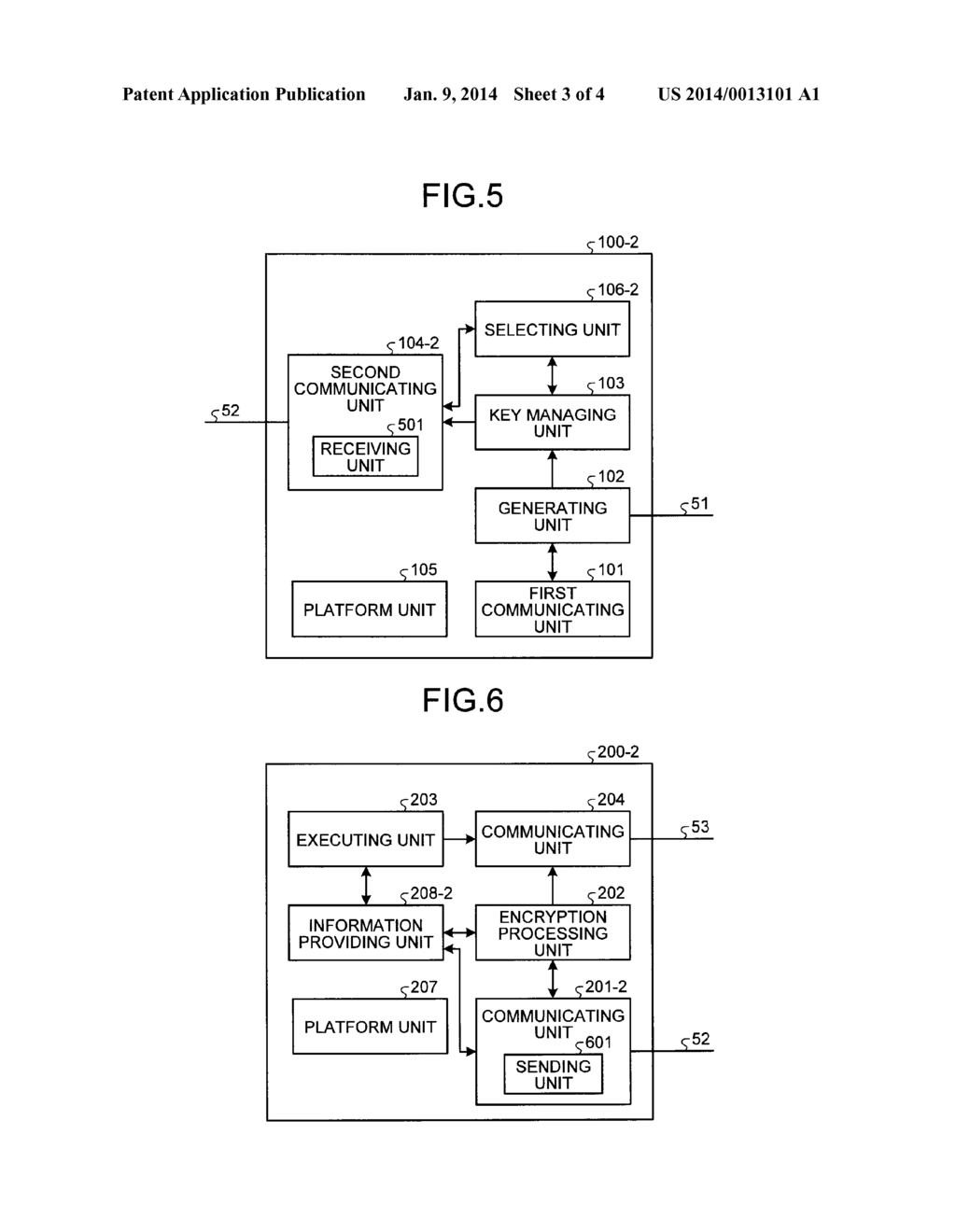 COMMUNICATION DEVICE, KEY GENERATING DEVICE, AND COMPUTER READABLE MEDIUM - diagram, schematic, and image 04