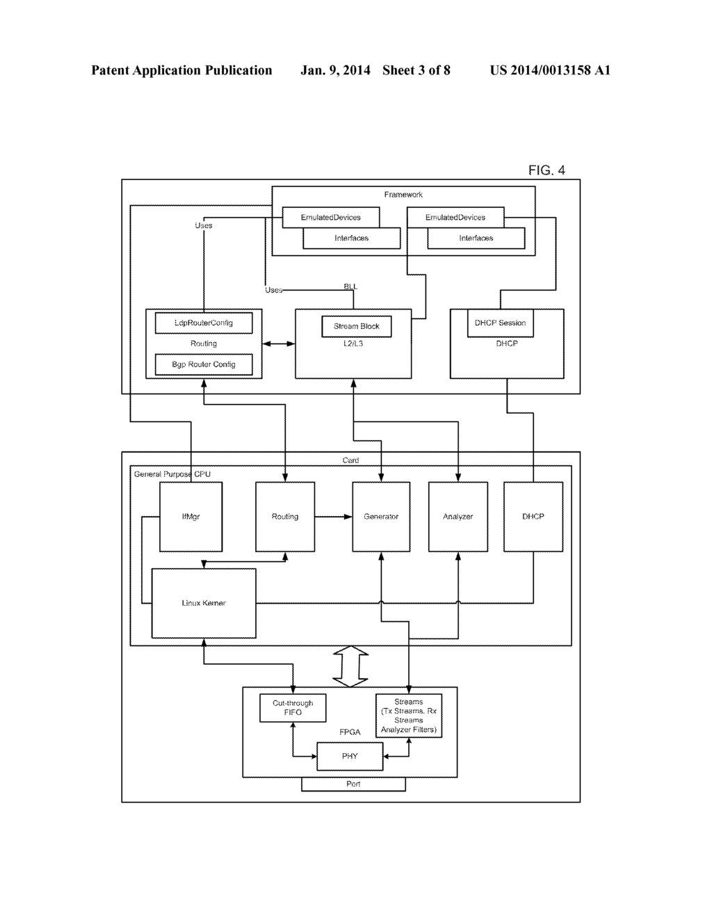 REALTIME TEST RESULT PROMULGATION FROM NETWORK COMPONENT TEST DEVICE - diagram, schematic, and image 04