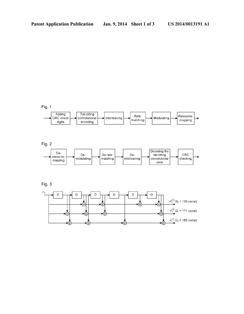 Method and Apparatus for Decoding and Checking Tail-Biting Convolutional     Code - diagram, schematic, and image 02