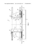 ARRANGEMENT FOR RECEIVING A CASTING MOLD WITH COAXIAL DRIVE AND METHOD     THEREFOR diagram and image