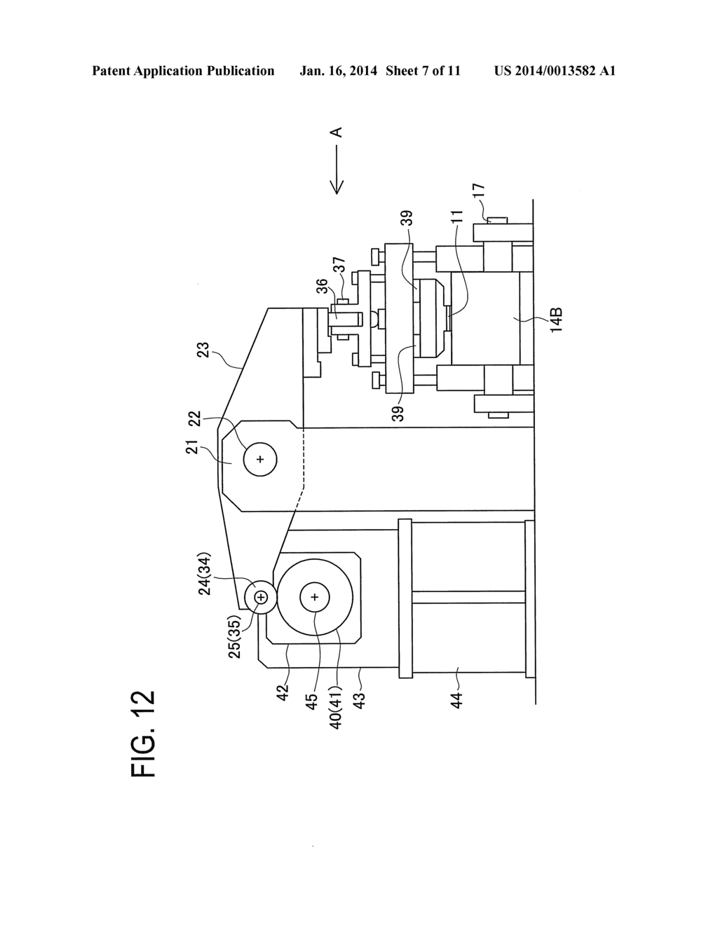 CLEAVAGE METHOD, ROTOR MANUFACTURING METHOD, AND CLEAVAGE APPARATUS - diagram, schematic, and image 08