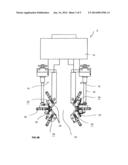 PROCESSING STATION AND METHOD FOR THE AUTOMATED MANUFACTURE OF CABLE     HARNESSES AND PROCESSING UNIT FOR SUCH A PROCESSING STATION diagram and image