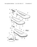 FOOTWEAR WITH EXCHANGEABLE SHELLS AND SHELLS FOR SAID FOOTWEAR diagram and image