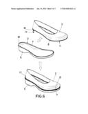 FOOTWEAR WITH EXCHANGEABLE SHELLS AND SHELLS FOR SAID FOOTWEAR diagram and image