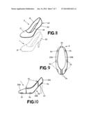 FOOTWEAR WITH EXCHANGEABLE SHELLS AND SHELLS FOR SAID FOOTWEAR diagram and image