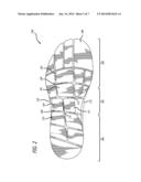 ARTICLE OF FOOTWEAR HAVING ARTICULATED SOLE MEMBER diagram and image