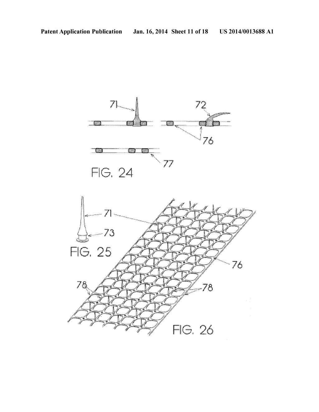 DEVICES AND METHODS TO PROVIDE AIR CIRCULATION SPACE PROXIMATE TO     INSULATION MATERIAL - diagram, schematic, and image 13