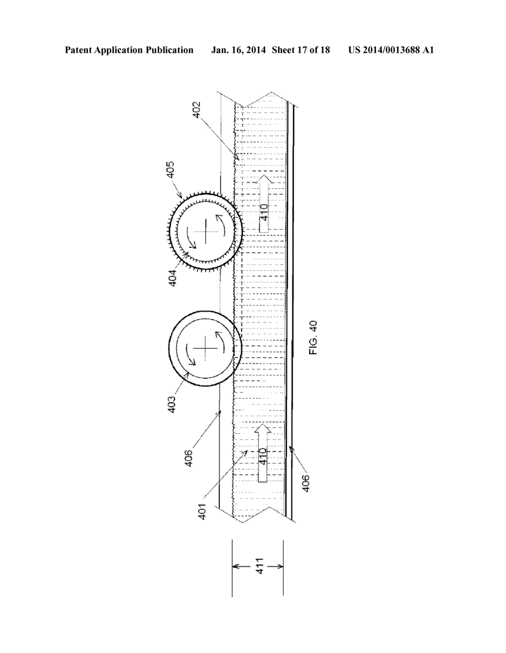 DEVICES AND METHODS TO PROVIDE AIR CIRCULATION SPACE PROXIMATE TO     INSULATION MATERIAL - diagram, schematic, and image 19