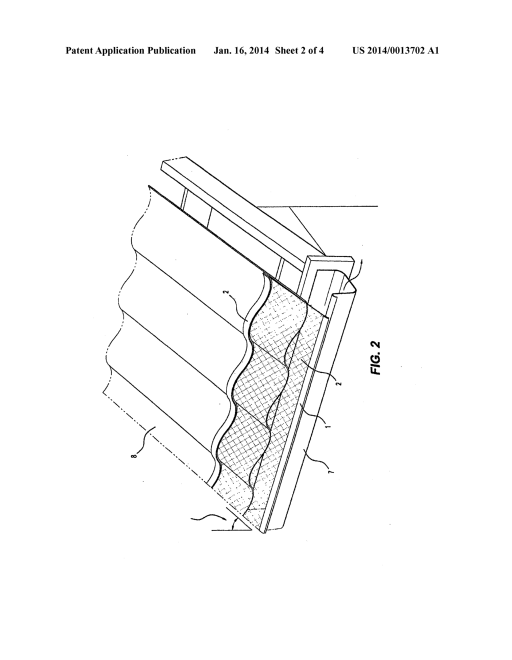 Gutter Guard Mesh Secured Using Adhesive - diagram, schematic, and image 03