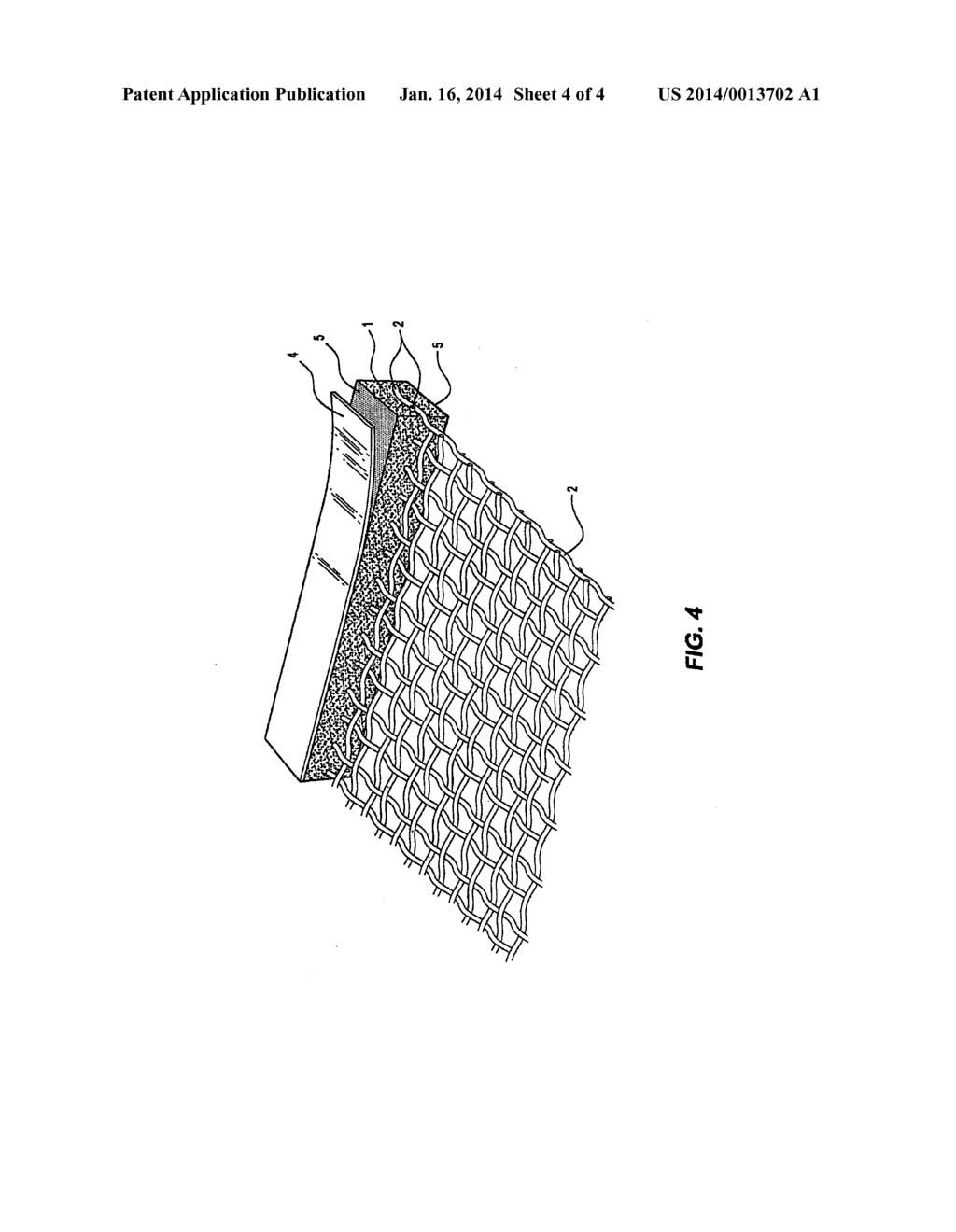 Gutter Guard Mesh Secured Using Adhesive - diagram, schematic, and image 05