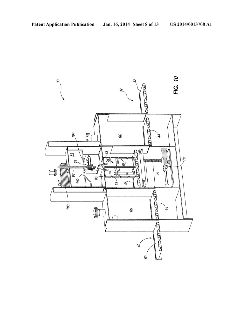 SYSTEM FOR FILLING A CONTAINER WITH HAZARDOUS WASTE - diagram, schematic, and image 09