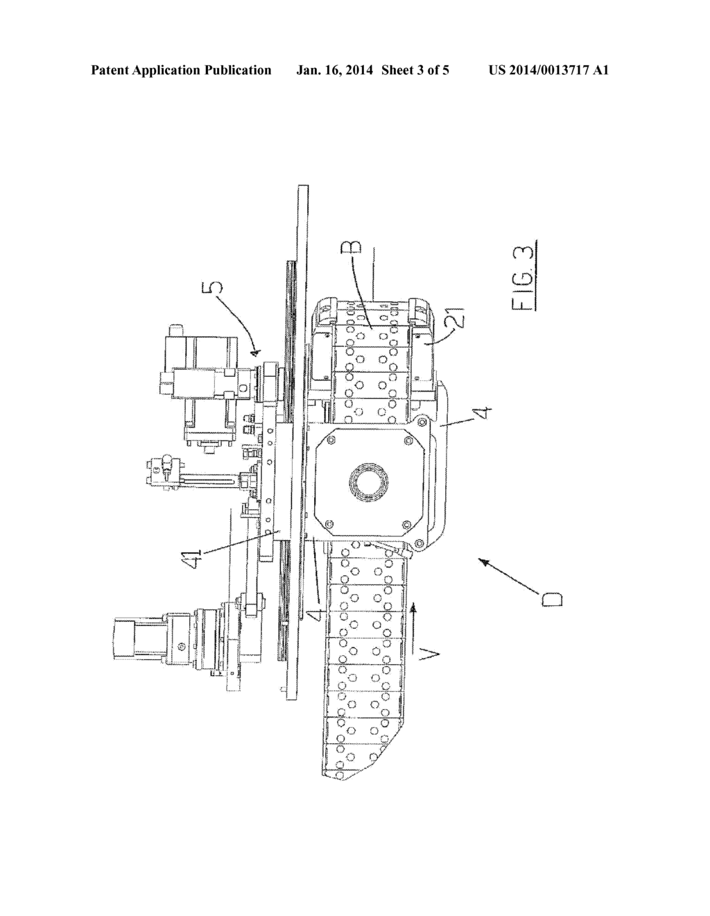 Sealing Device For A Pouched Strip To A Cladding Film Such As To Obtain A     Blister Strip - diagram, schematic, and image 04