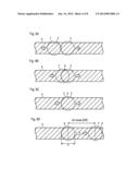 PROCESS AND APPARATUS FOR PRODUCING GLASS MEMBER PROVIDED WITH SEALING     MATERIAL LAYER AND PROCESS FOR PRODUCING ELECTRONIC DEVICE diagram and image