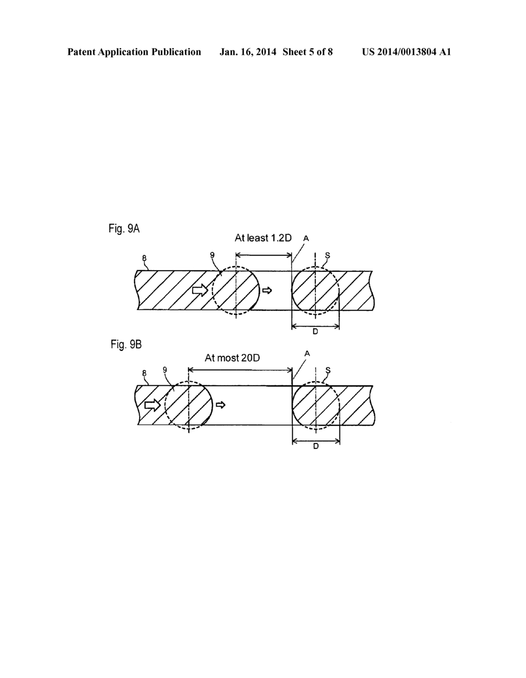 PROCESS AND APPARATUS FOR PRODUCING GLASS MEMBER PROVIDED WITH SEALING     MATERIAL LAYER AND PROCESS FOR PRODUCING ELECTRONIC DEVICE - diagram, schematic, and image 06