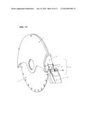 CUTTING AND DUST OR SLURRY COLLECTING ASSEMBLY AND WORKING MACHINE diagram and image