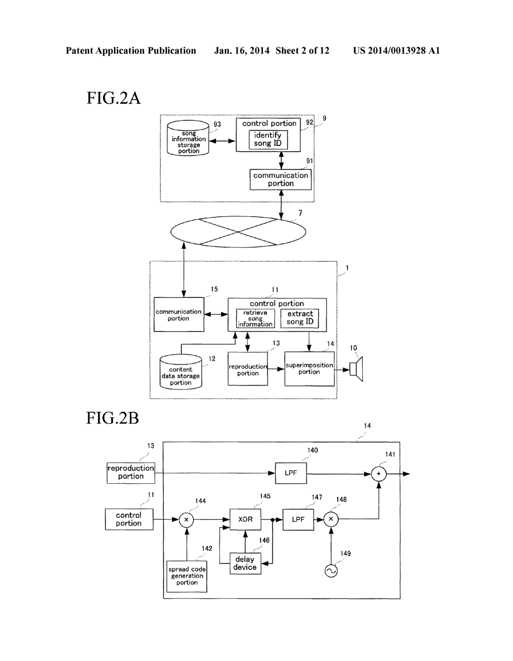 CONTENT DATA REPRODUCTION APPARATUS AND A SOUND PROCESSING SYSTEM - diagram, schematic, and image 03