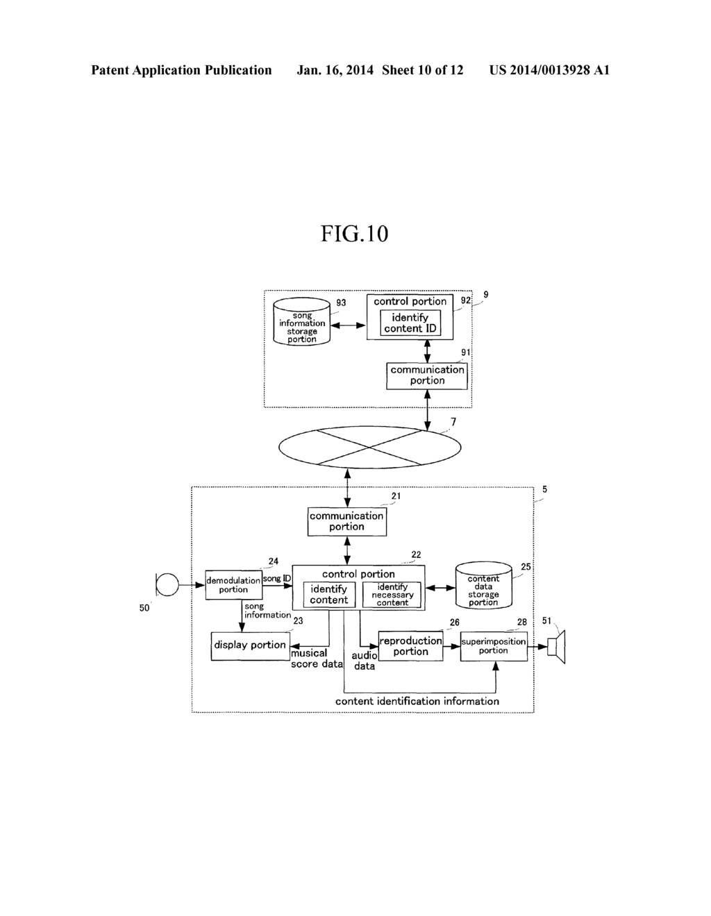 CONTENT DATA REPRODUCTION APPARATUS AND A SOUND PROCESSING SYSTEM - diagram, schematic, and image 11