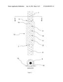 BRAIDED TUBE TO BRAIDED FLAT TO BRAIDED TUBE WITH REINFORCING MATERIAL diagram and image