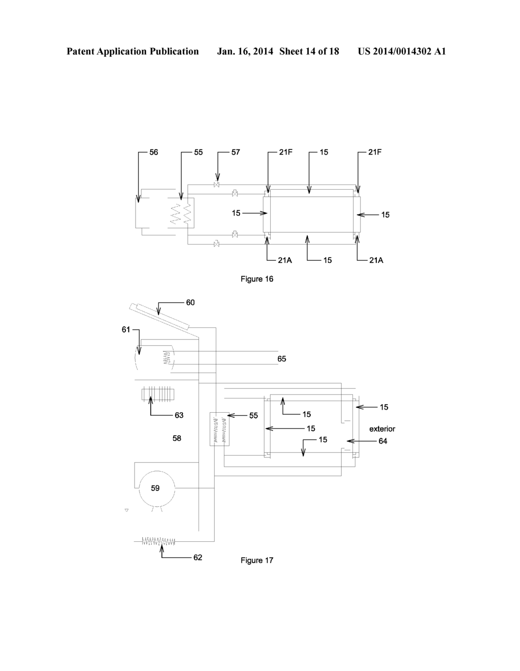 HEAT ENERGY SYSTEM FOR HEATING OR MAINTAINING THERMAL BALANCE IN THE     INTERIORS OF BUILDINGS OR BUILDING PARTS - diagram, schematic, and image 15