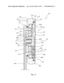 DOWNHOLE DRIVING UNIT HAVING A SPRING MEMBER FOR ASSEMBLING A HYDRAULIC     MOTOR HOUSING diagram and image