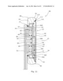 DOWNHOLE DRIVING UNIT HAVING A SPRING MEMBER FOR ASSEMBLING A HYDRAULIC     MOTOR HOUSING diagram and image