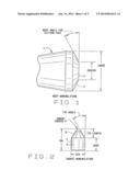 Polycrystalline diamond percussion drill bits using low thrust and torque     for application with small diameter drill bits diagram and image