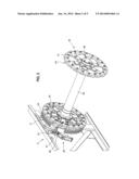 SAFETY BRAKE FOR AN ESCALATOR OR A MOVING WALKWAY diagram and image