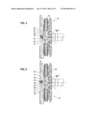 SAFETY BRAKE FOR AN ESCALATOR OR A MOVING WALKWAY diagram and image