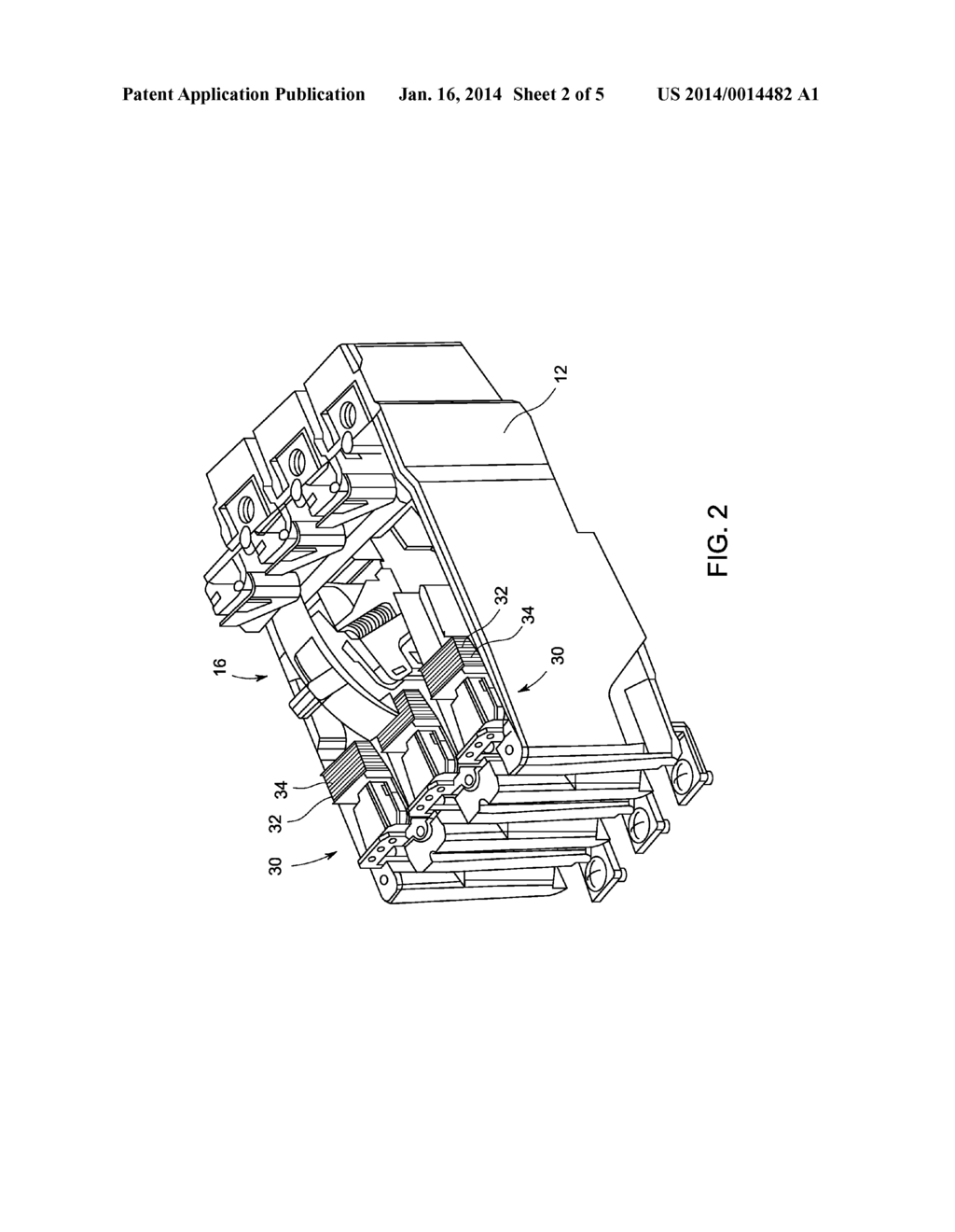 TIE BAR FOR MOLDED CASE CIRCUIT BREAKER AND METHOD OF ASSEMBLY - diagram, schematic, and image 03