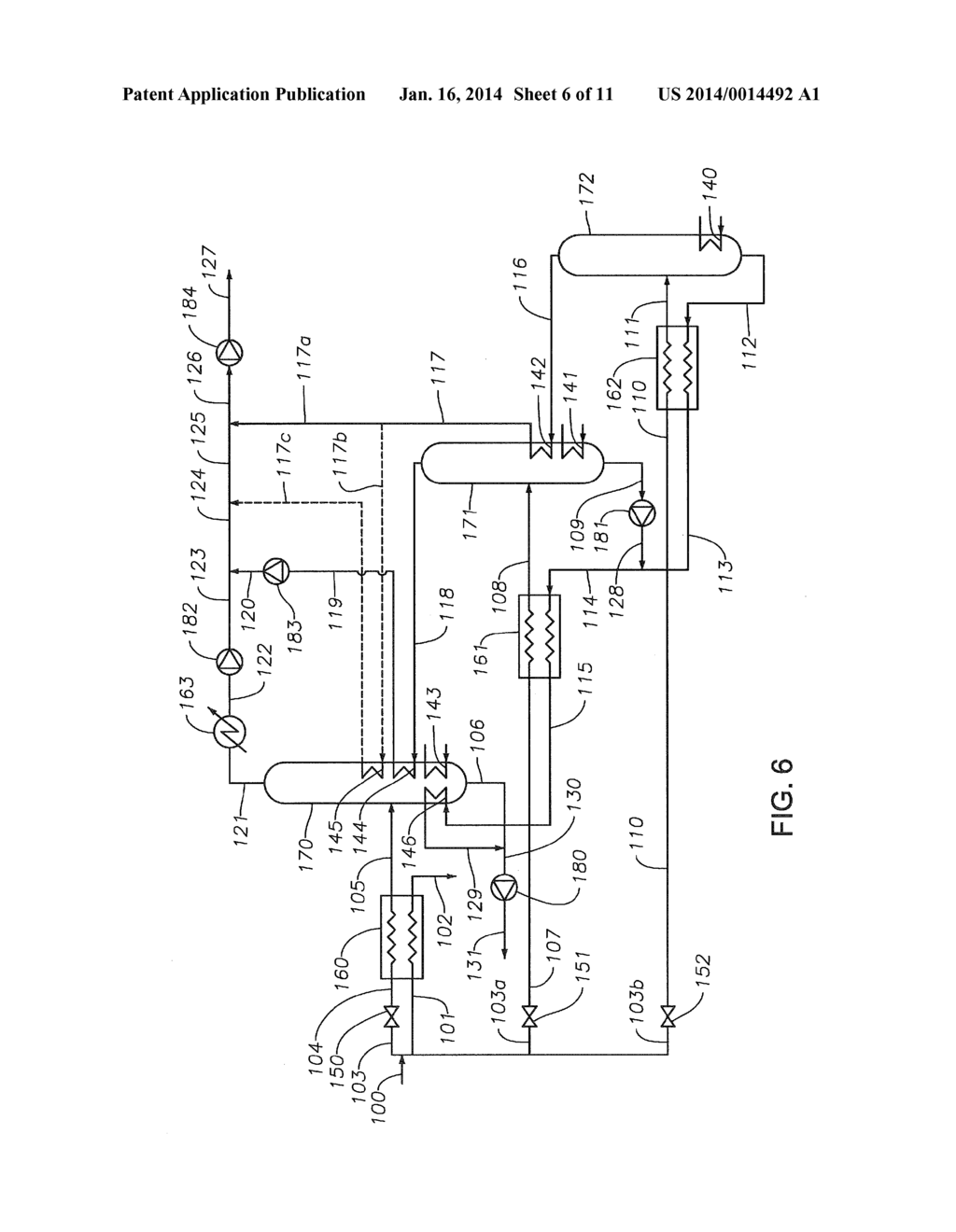 PRODUCED WATER TREATMENT PROCESS AT CRUDE OIL AND NATURAL GAS PROCESSING     FACILITIES - diagram, schematic, and image 07