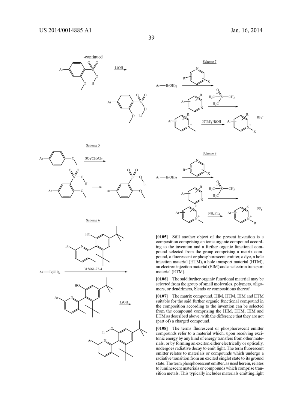 ORGANIC IONIC FUNCTIONAL MATERIALS - diagram, schematic, and image 40