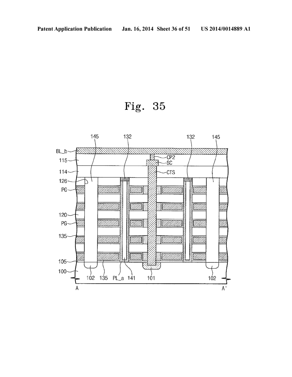 SEMICONDUCTOR DEVICES AND METHODS OF FABRICATING THE SAME - diagram, schematic, and image 37