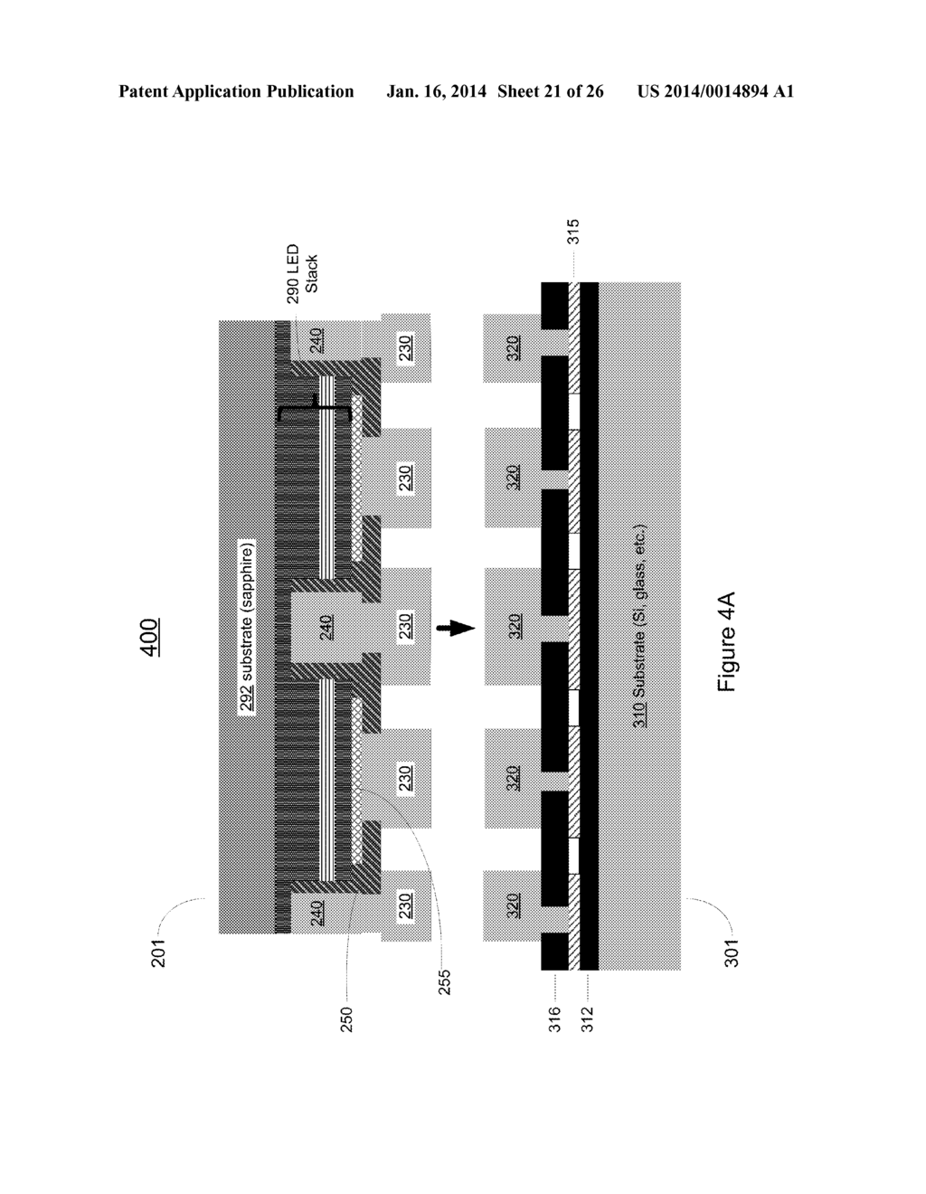 HIGH PERFORMANCE LIGHT EMITTING DIODE WITH VIAS - diagram, schematic, and image 22