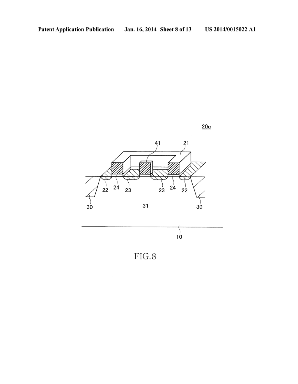 SEMICONDUCTOR DEVICE HAVING RING-SHAPED GATE ELECTRODE, DESIGN APPARATUS,     AND PROGRAM - diagram, schematic, and image 09