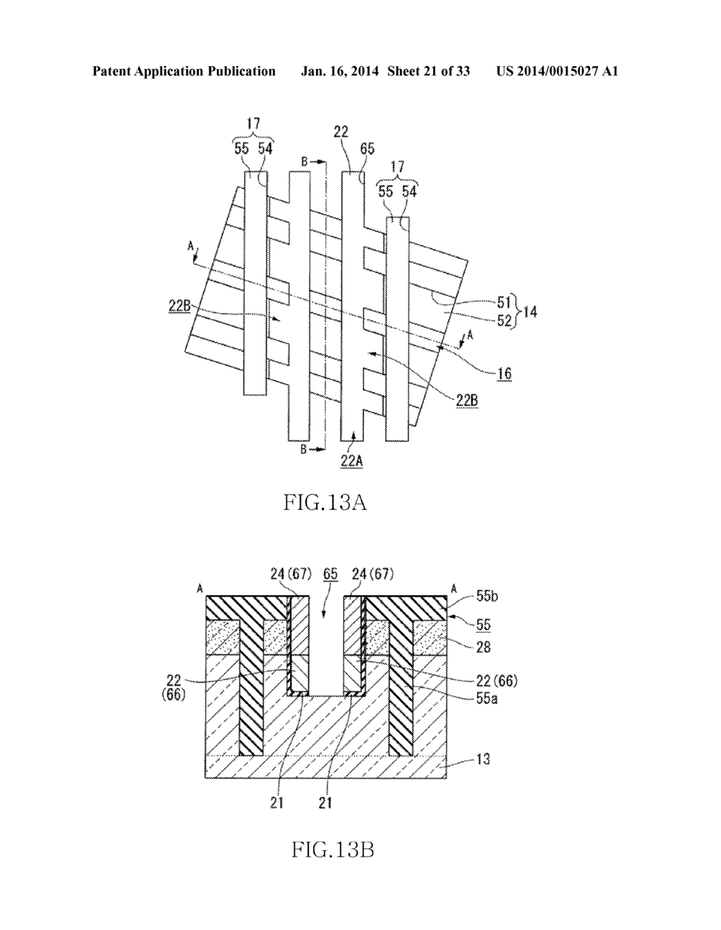 SEMICONDUCTOR DEVICE HAVING GATE ELECTRODE EMBEDDED IN GATE TRENCH - diagram, schematic, and image 22