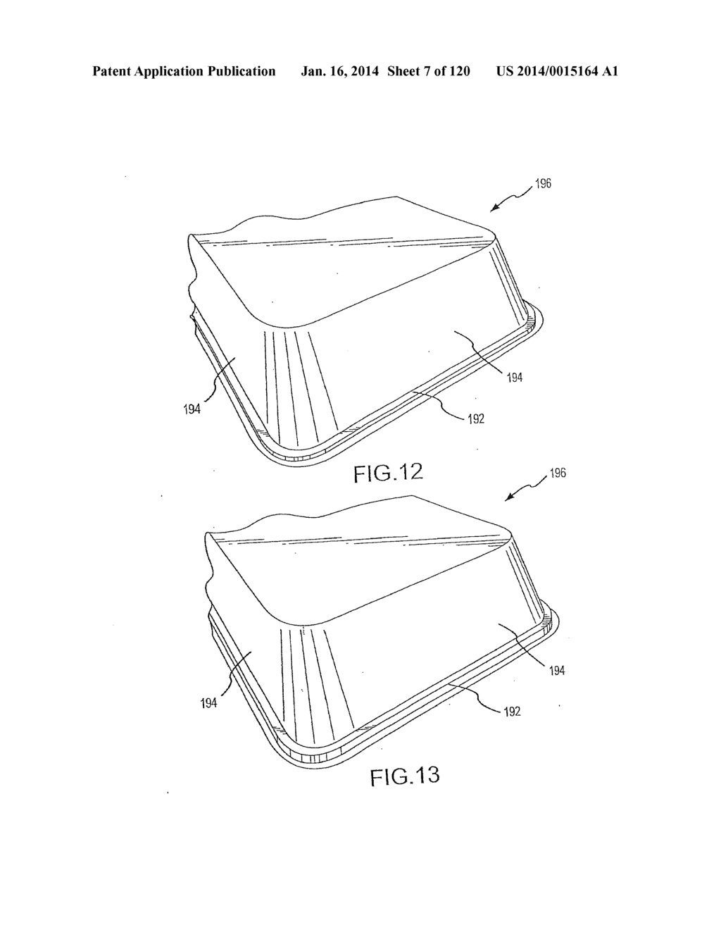 Container Having A Rim Or Other Feature Encapsulated By Or Formed From     Injection-Molded Material - diagram, schematic, and image 08