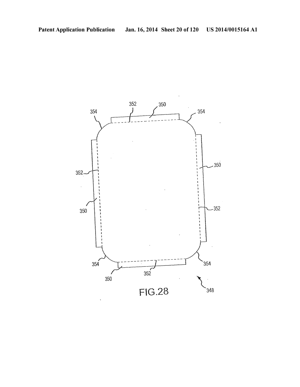 Container Having A Rim Or Other Feature Encapsulated By Or Formed From     Injection-Molded Material - diagram, schematic, and image 21