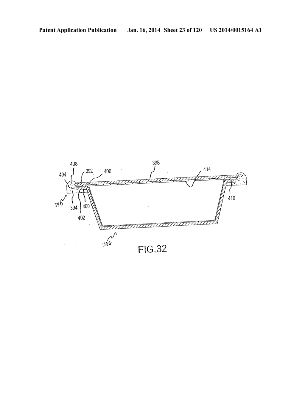 Container Having A Rim Or Other Feature Encapsulated By Or Formed From     Injection-Molded Material - diagram, schematic, and image 24