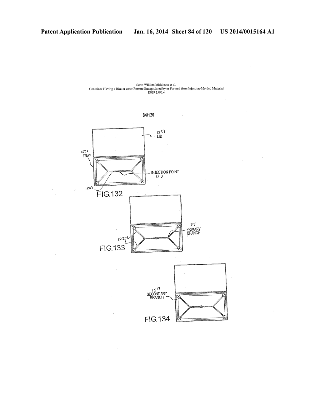 Container Having A Rim Or Other Feature Encapsulated By Or Formed From     Injection-Molded Material - diagram, schematic, and image 85