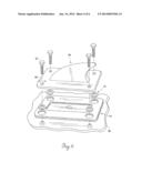 SPACER AND GASKET ASSEMBLY FOR USE ON AN AIRCRAFT diagram and image